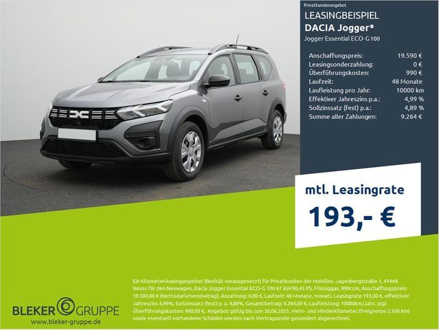 Dacia Jogger Essential ECO-G 100