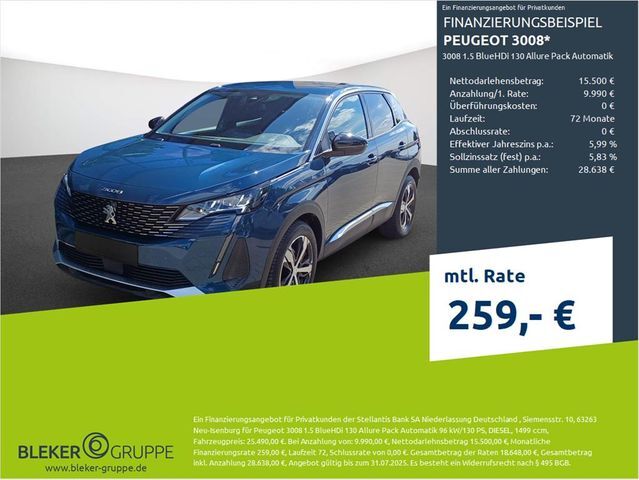 Peugeot 3008 BlueHDi 130 Allure Pack Automatik