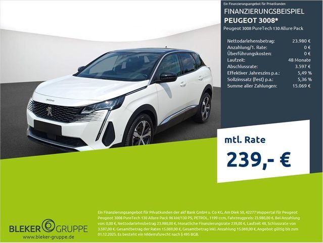 Peugeot 3008 Peugeot 3008 PureTech 130 Allure Pack