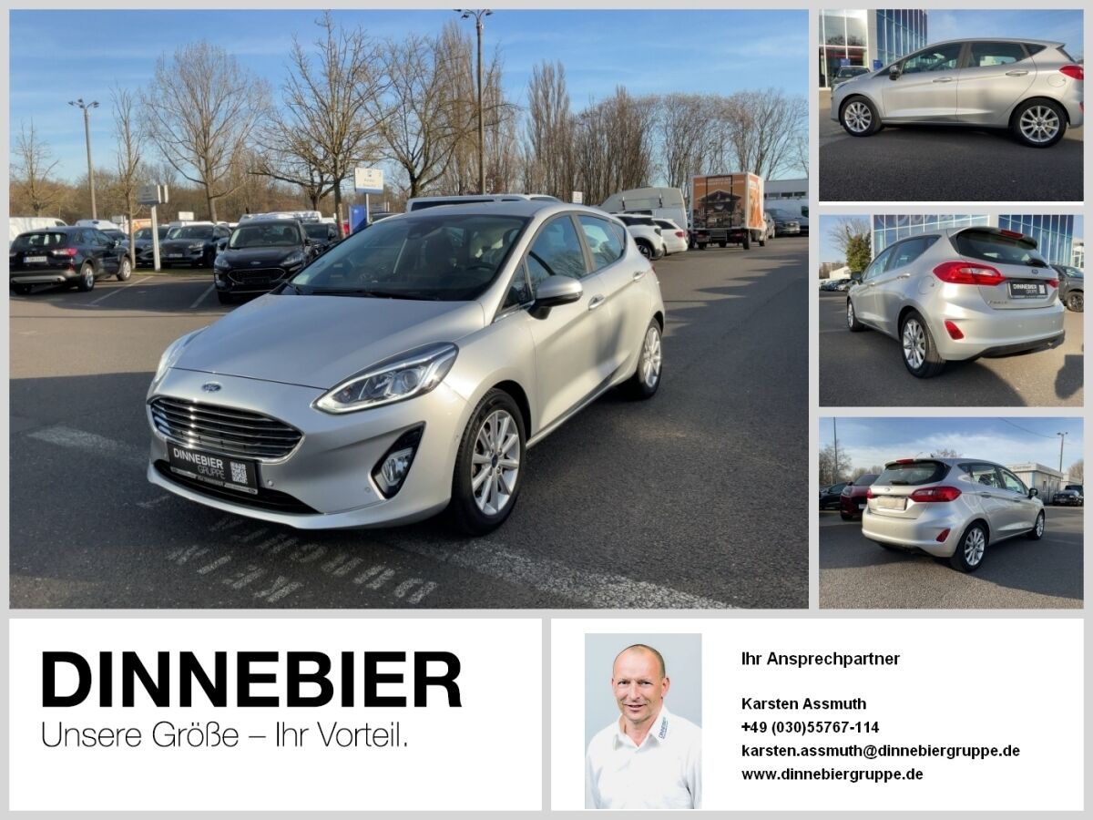 Ford Fiesta Titanium*Navi*Winterpaket*Bluetooth*Kamer