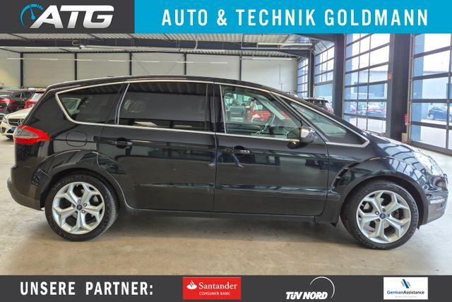 Ford S-MAX TITANIUM TEIILLEDER NAVI PANO AHK 7-SITZER