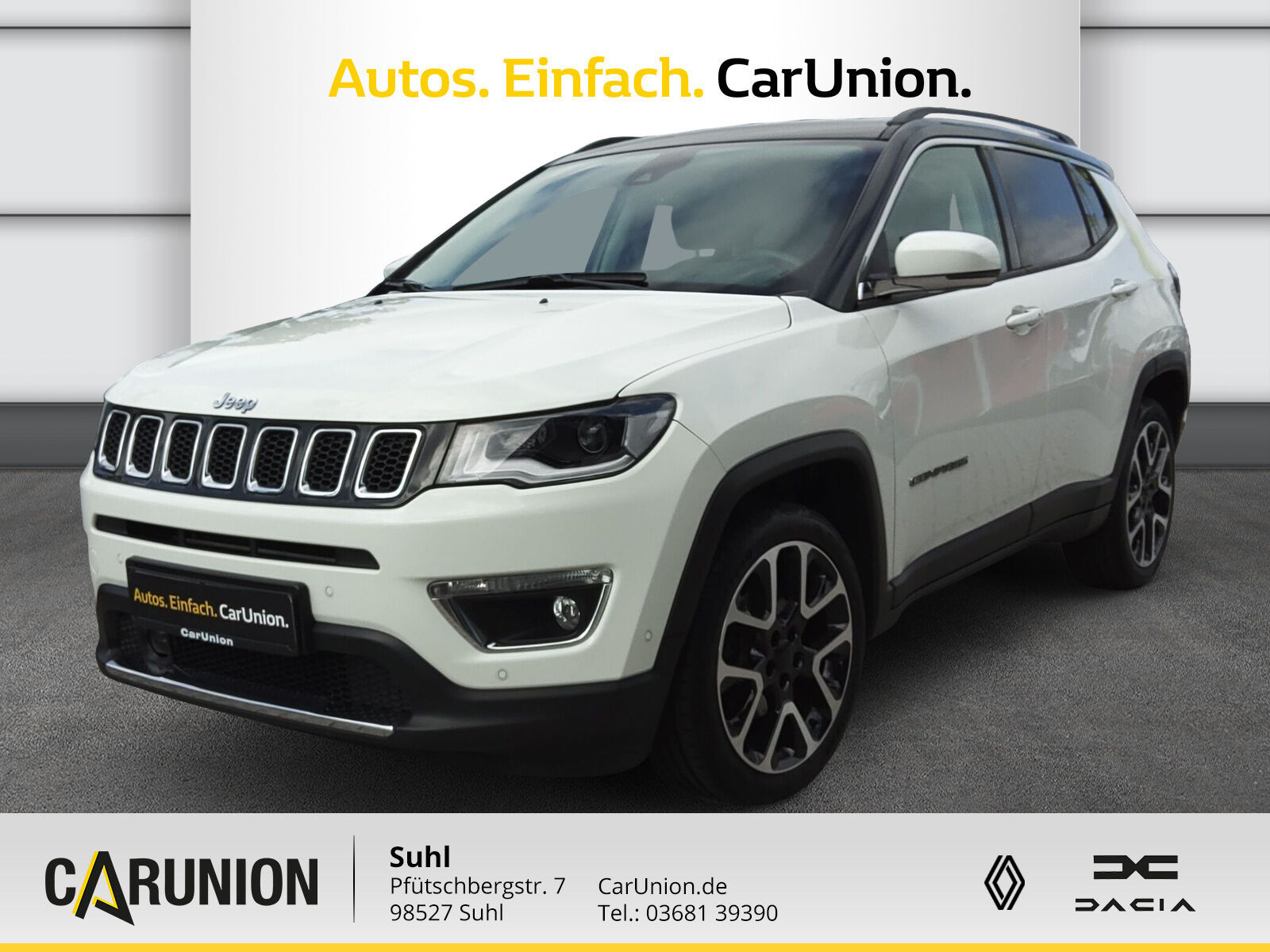 JEEP Compass Limited 1,3l Gse (150PS) DCT 4x2 E6d