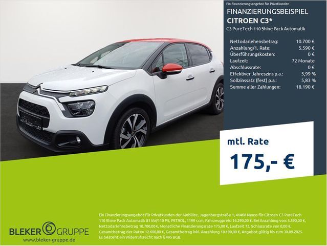Citroen C3 PureTech 110 Shine Pack Automatik