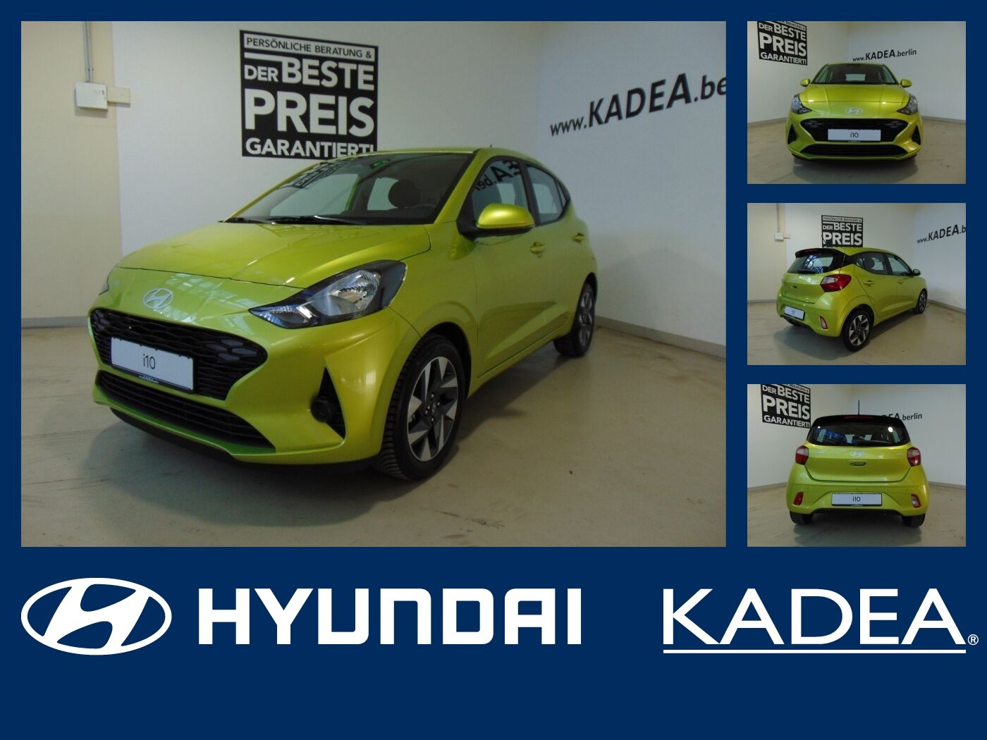 Hyundai i10 1.0 Trend FLA SpurH LM KlimaA Navi PDC KAM