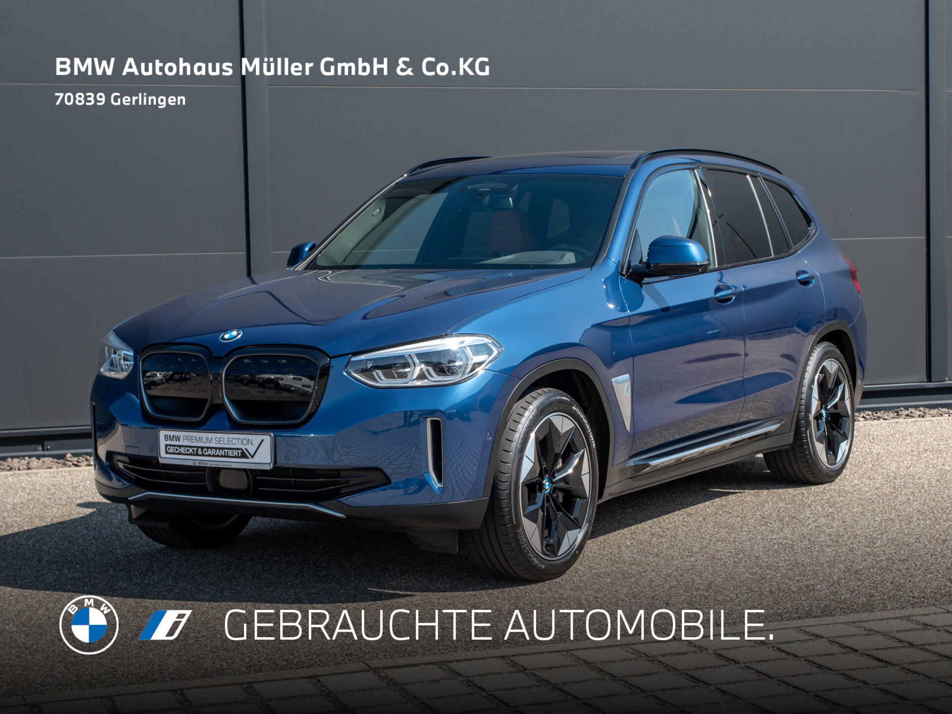 BMW iX3 Impressive HUD Navi LED Vollleder Klima PDC