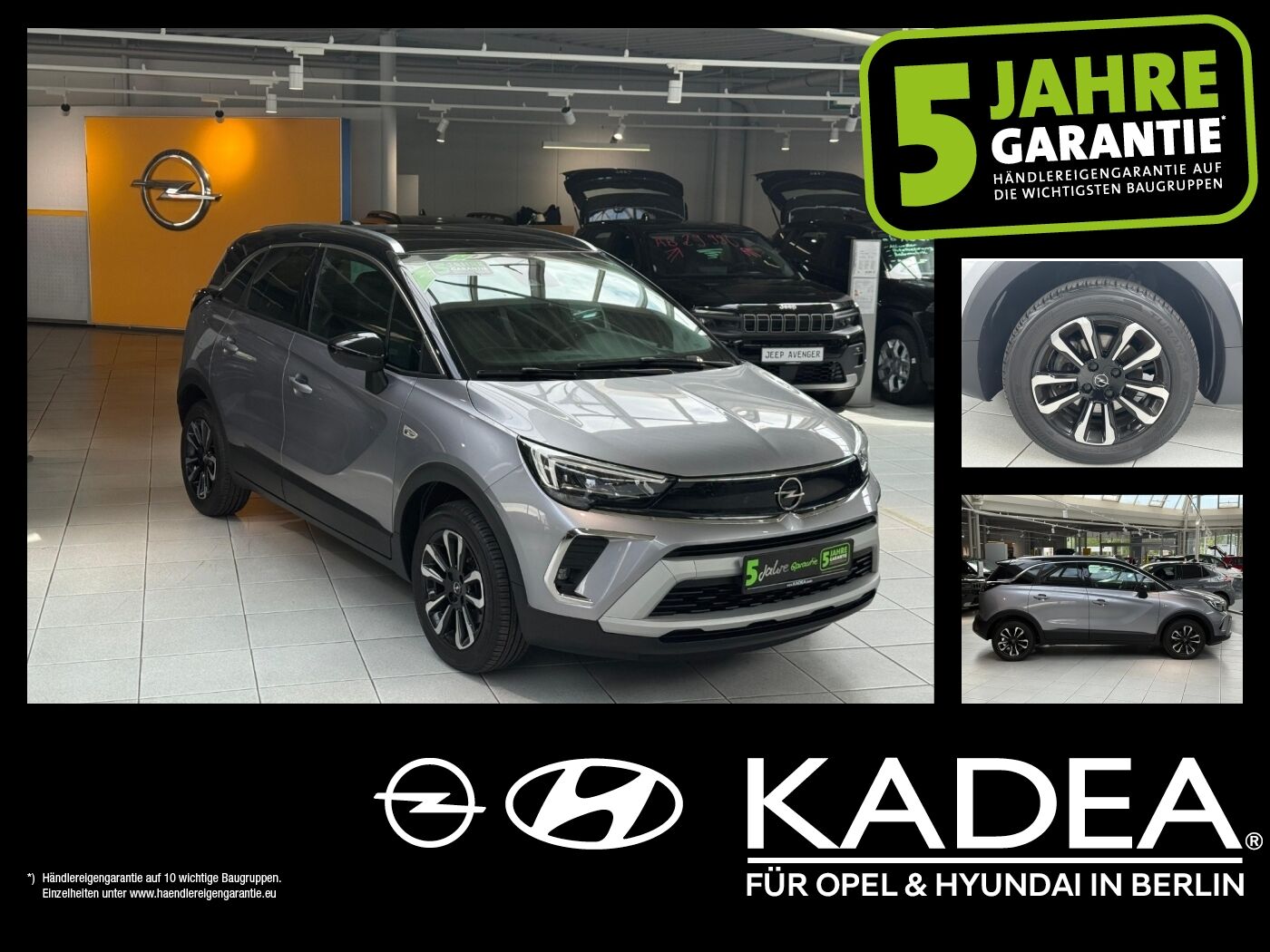 Opel Crossland 1.2 LED,AGR,Lenk+Sitzheizung,KlimaA.
