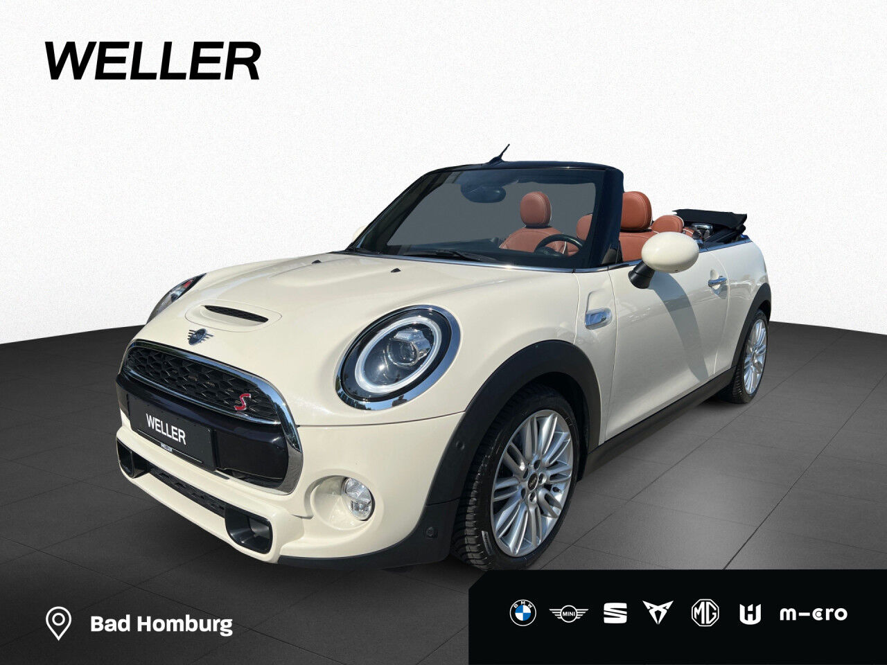 MINI Cooper S Cabrio ChromeLine LED Tempo PDC Leder