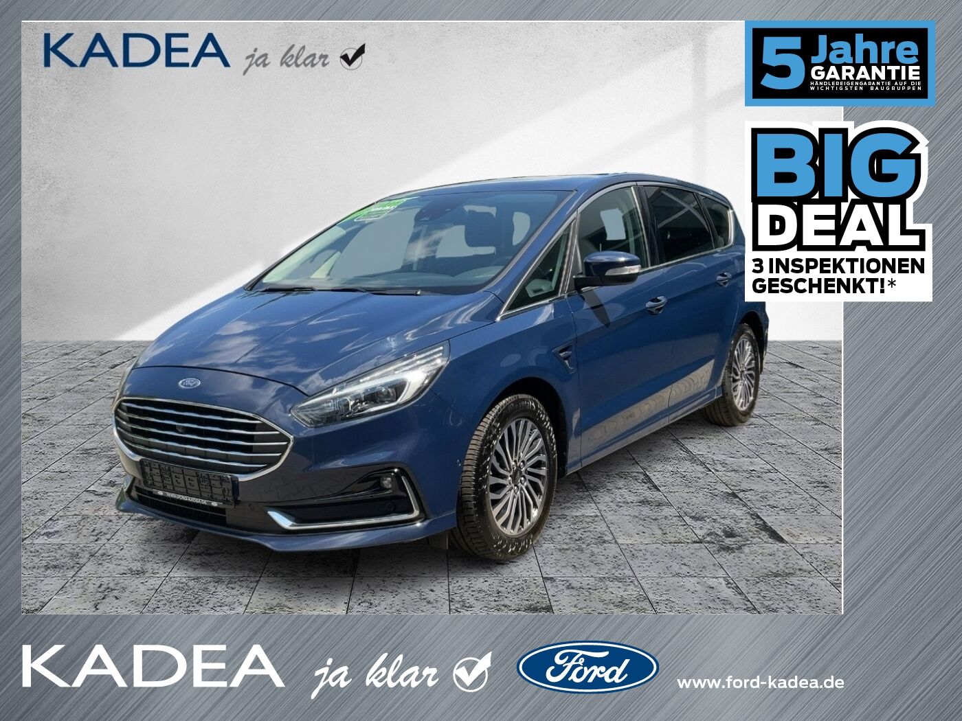 Ford S-MAX 2.0 EcoBlue Titanium ACC*TWA*LED*el.Heckkl