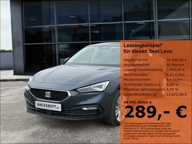 Seat Leon Style 1.5 TSI 110 KW (150 PS) 6-GANG LED Na