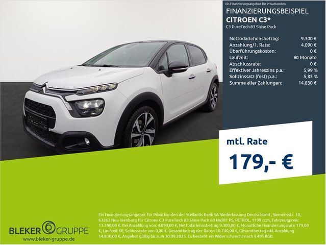 Citroen C3 PureTech 83 Shine Pack