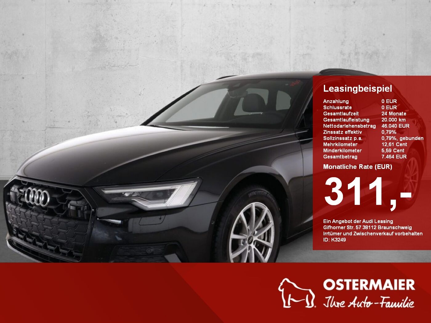 Audi A6 Avant SPORT 40 TDI QUATTRO BLACK! MATRIX.ACC.