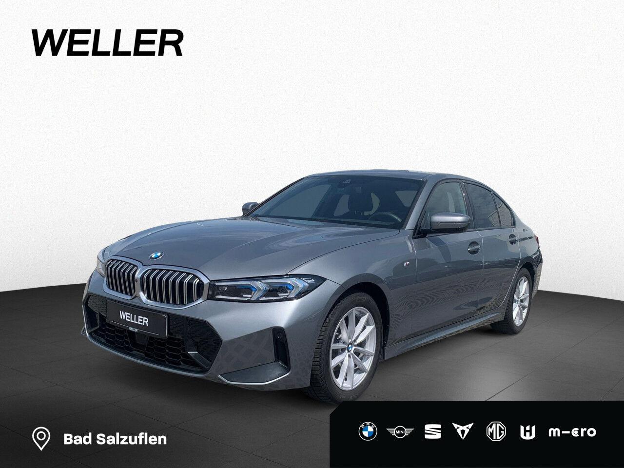 BMW 320d xD M Sport Leas ab 459oA ACC 360° HUD LCI