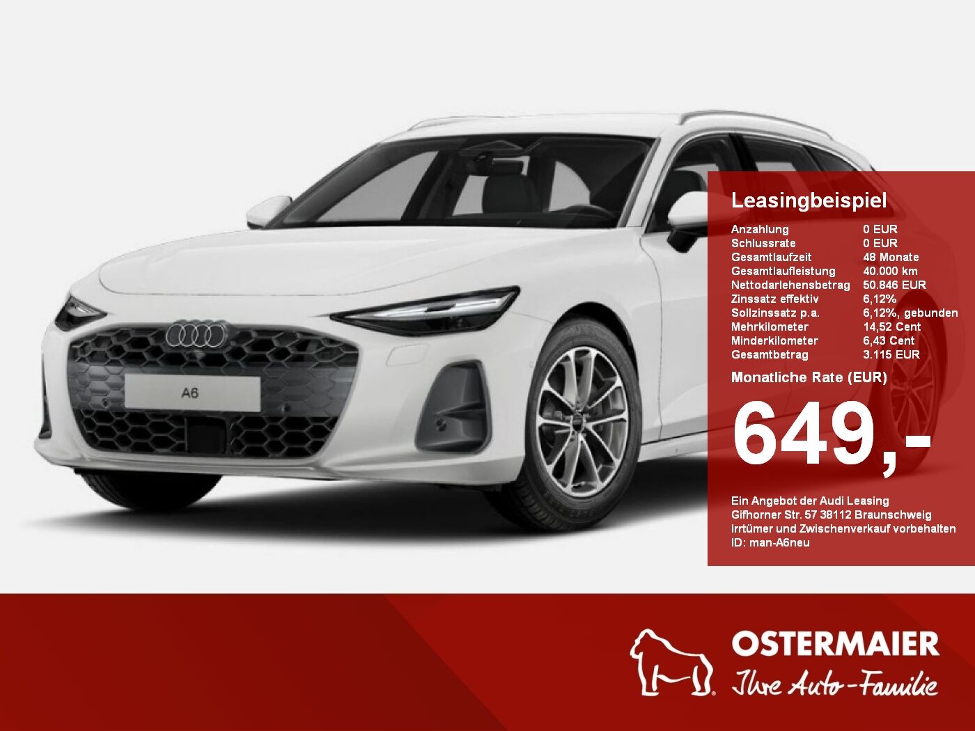 Audi Audi A6 Avant TFSI S tronic 18ALU.LED.NAV.KAMERA