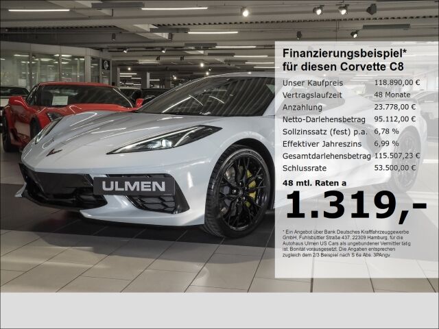 Corvette C8 Stingray 3LT Voll +?5.000,- Inzahlungnahme-Pr