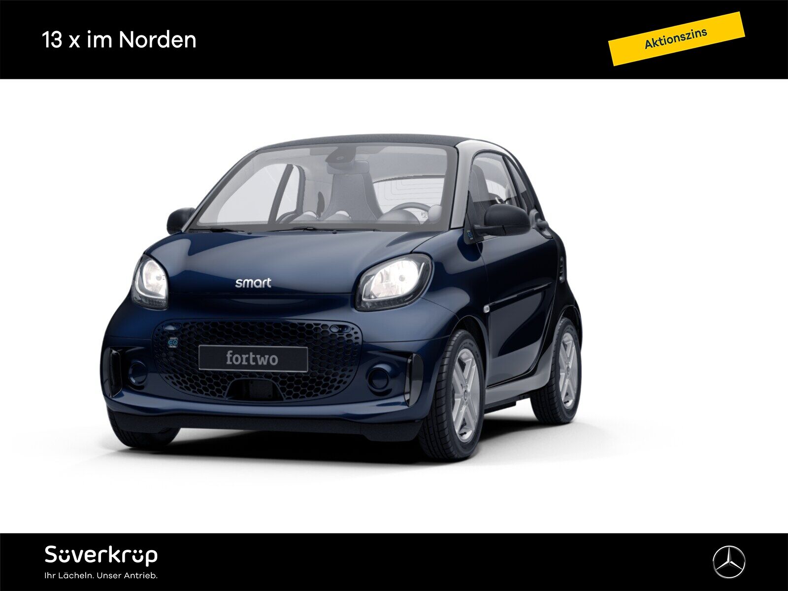 Smart EQ fortwo passion 22KW SHZ PDC