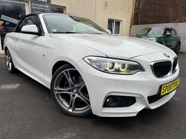 BMW 220d Cabrio M-Paket LEDER*MFL*KLIMATRONIC*190PS