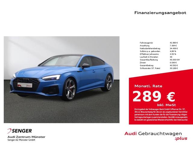 Audi S5 Sportback 3.0 TDI quattro Matrix Pano B&O AHK