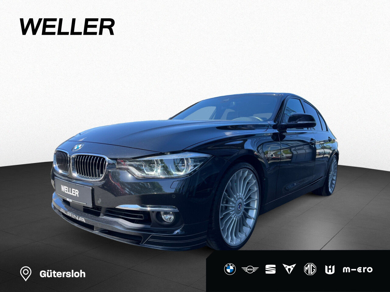 ALPINA B3 S Biturbo HUD KAMERA ACC NAVI HIFI LED Klima