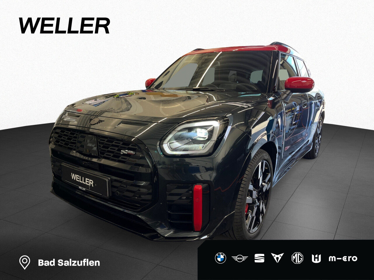 MINI JCW Countryman ALL4 DAProf PA+ HUD Pano KomfZug