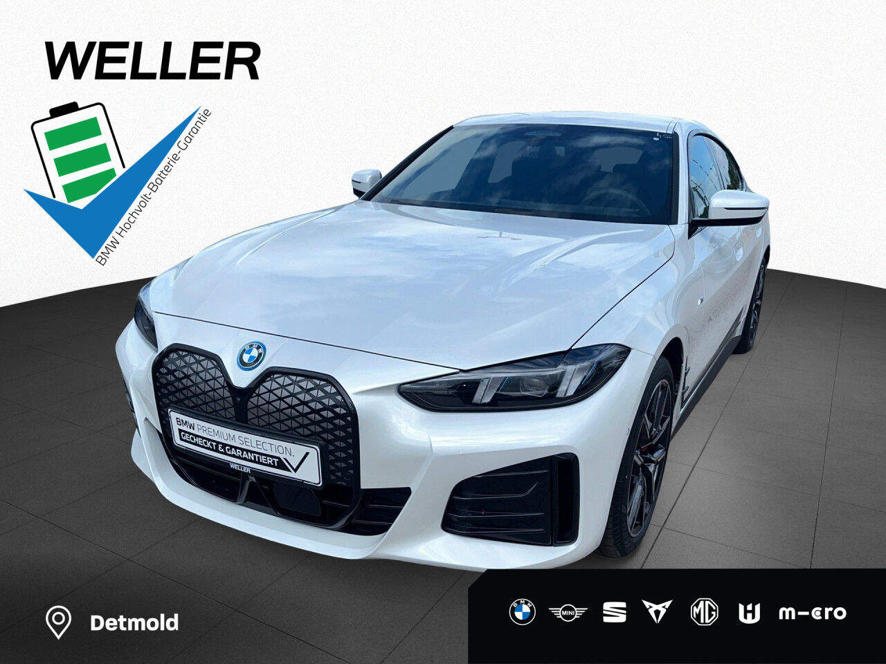 BMW i4 eDrive 40 M Sport Pro HUD HIFI DAB PA+ACC 19"