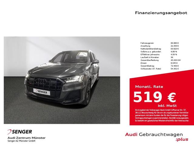 Audi SQ7 4.0 TFSI quattro Matrix Pano. Standhzg. B&O