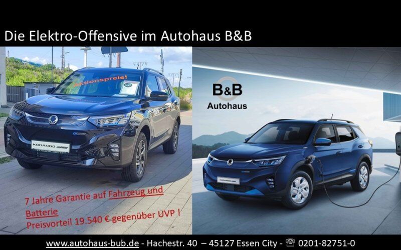 Ssangyong Korando e-Motion Titanium /Leder /Navi Wärmepumpe