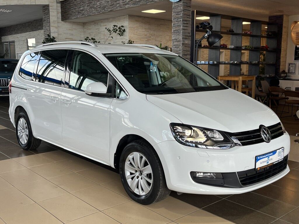 VW Sharan Comfortline 7-Sitzer Bi-Xenon Standheiz.