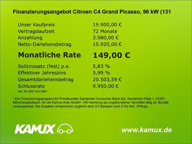 Citroen Grand C4 Picasso 1.5BHDi Aut.Shine+NAVI+7-SITZE