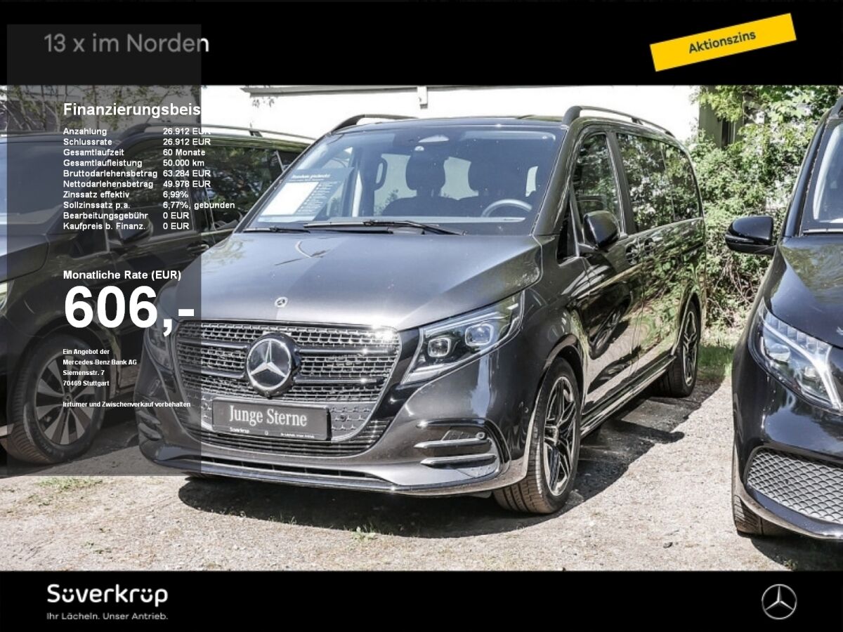 Mercedes-Benz V 250 STYLE LANG AMG NIGHT MOPF2 7SITZER