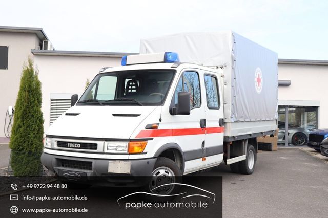 Iveco Daily 50C13D DoKa Pritsche Plane +7SITZER+2xAHK+