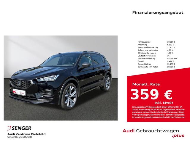 Seat Tarraco FR 2.0 TDI 4x4 CarPlay LED AHK Memory