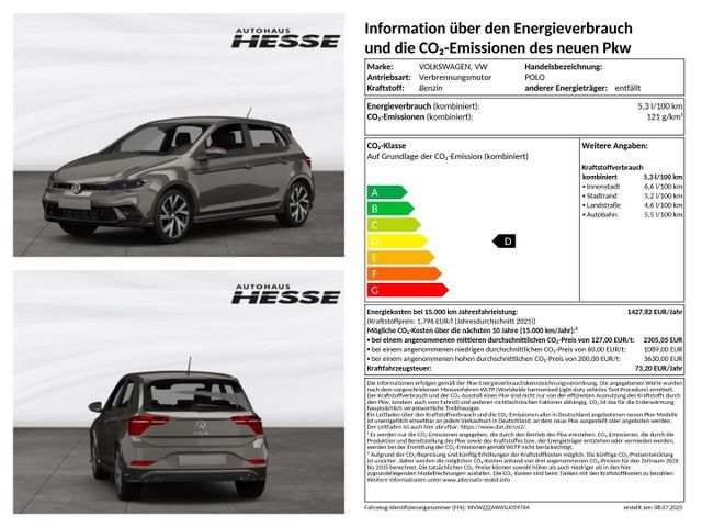 VW Polo GOAL 1,0 l TSI OPF 70 kW (95 PS) 5-Gang