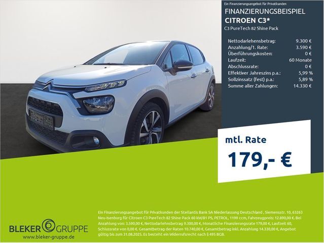 Citroen C3 PureTech 82 Shine Pack