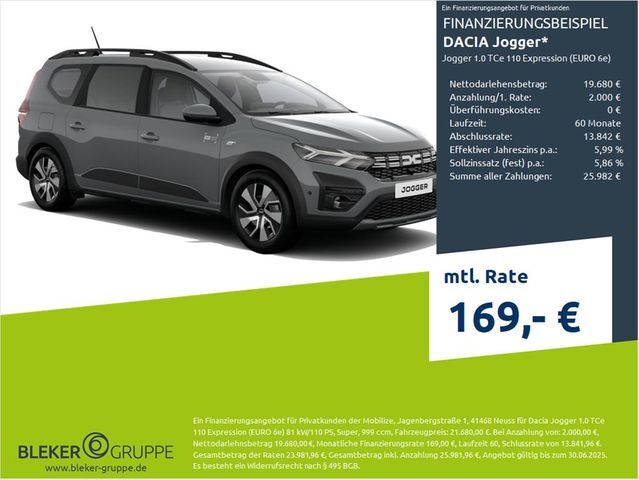 Dacia Jogger 1.0 TCe 110 Expression (EURO 6e)