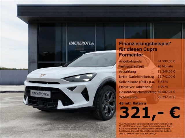 Cupra Formentor 1.5 e-Hybrid 204 PS DSG Edge Paket, GJ
