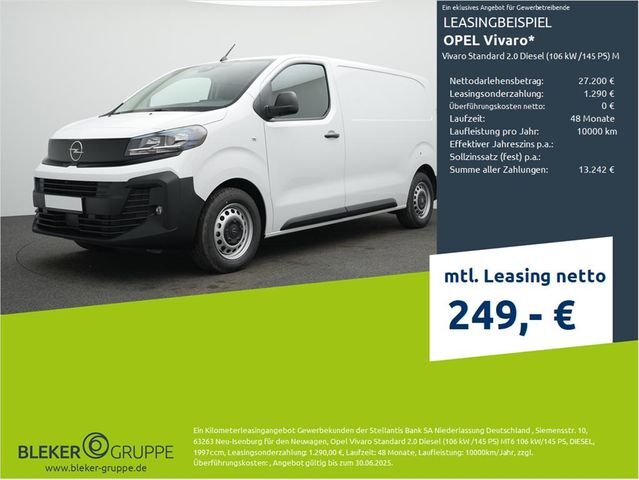 Opel Vivaro Standard 2.0 Diesel (106 kW /145 PS) MT6