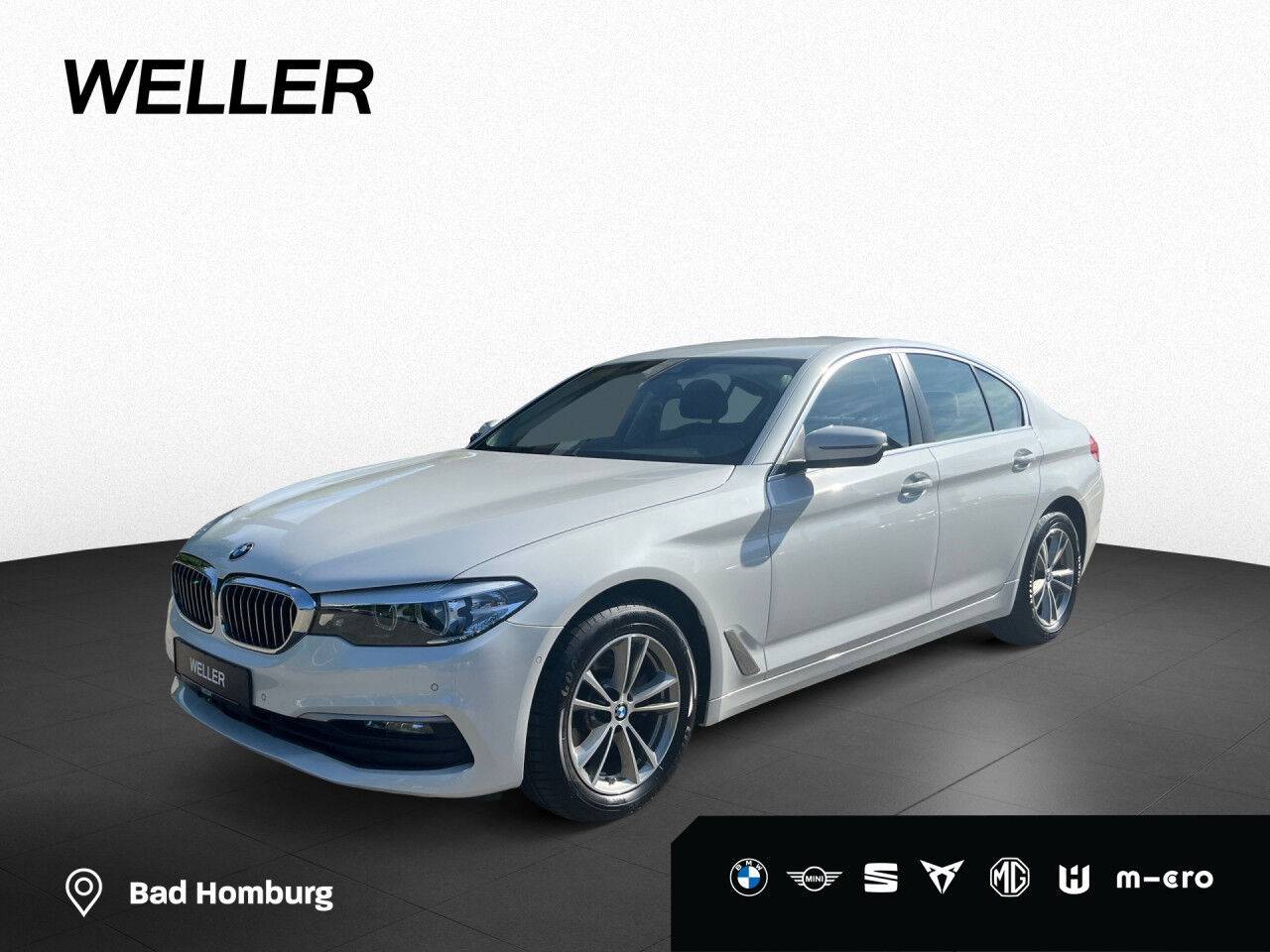 BMW 520d xDr. Lim. LiCo+ AHK StandHzg St+Go ParkAss