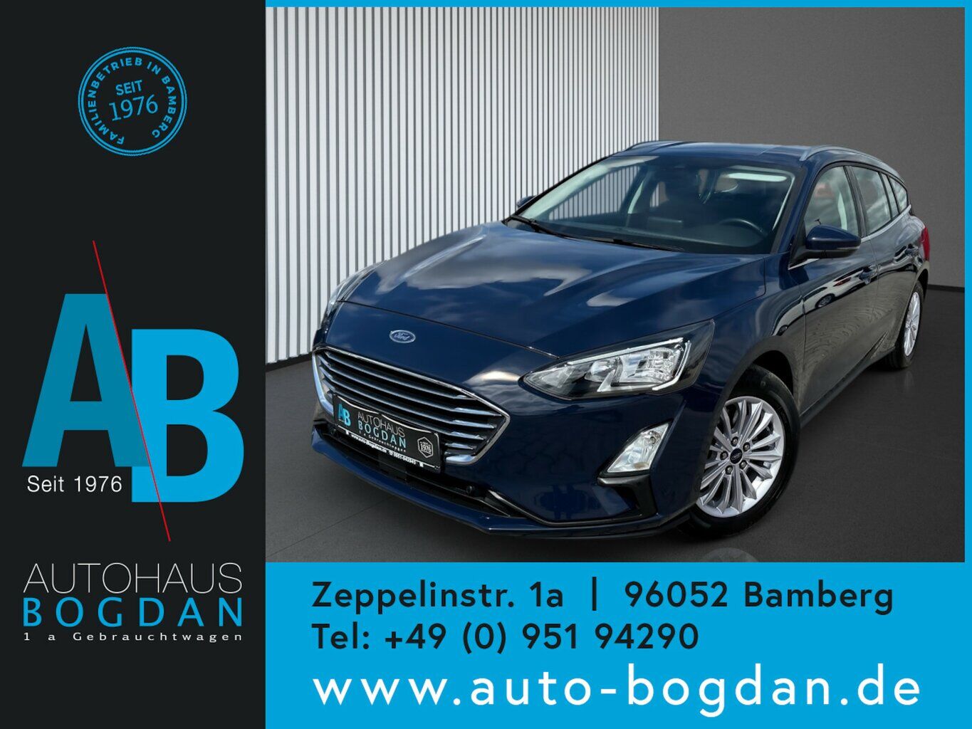 Ford Focus Titanium Autom. LED*AHK*Kamera*Tempom.*SHZ