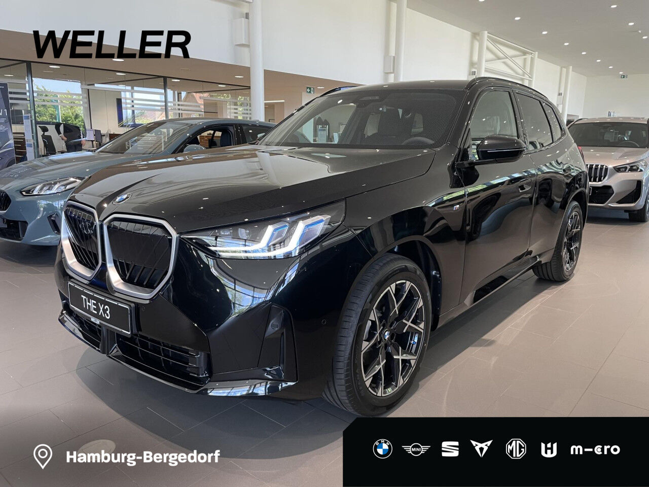 BMW X3 20 xDrive M-Sport DAPro Pano HUD H K AHK Navi