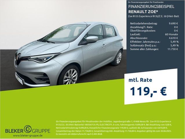 Renault ZOE R135 Experience R135/Z.E. 50 (Miet-Batterie