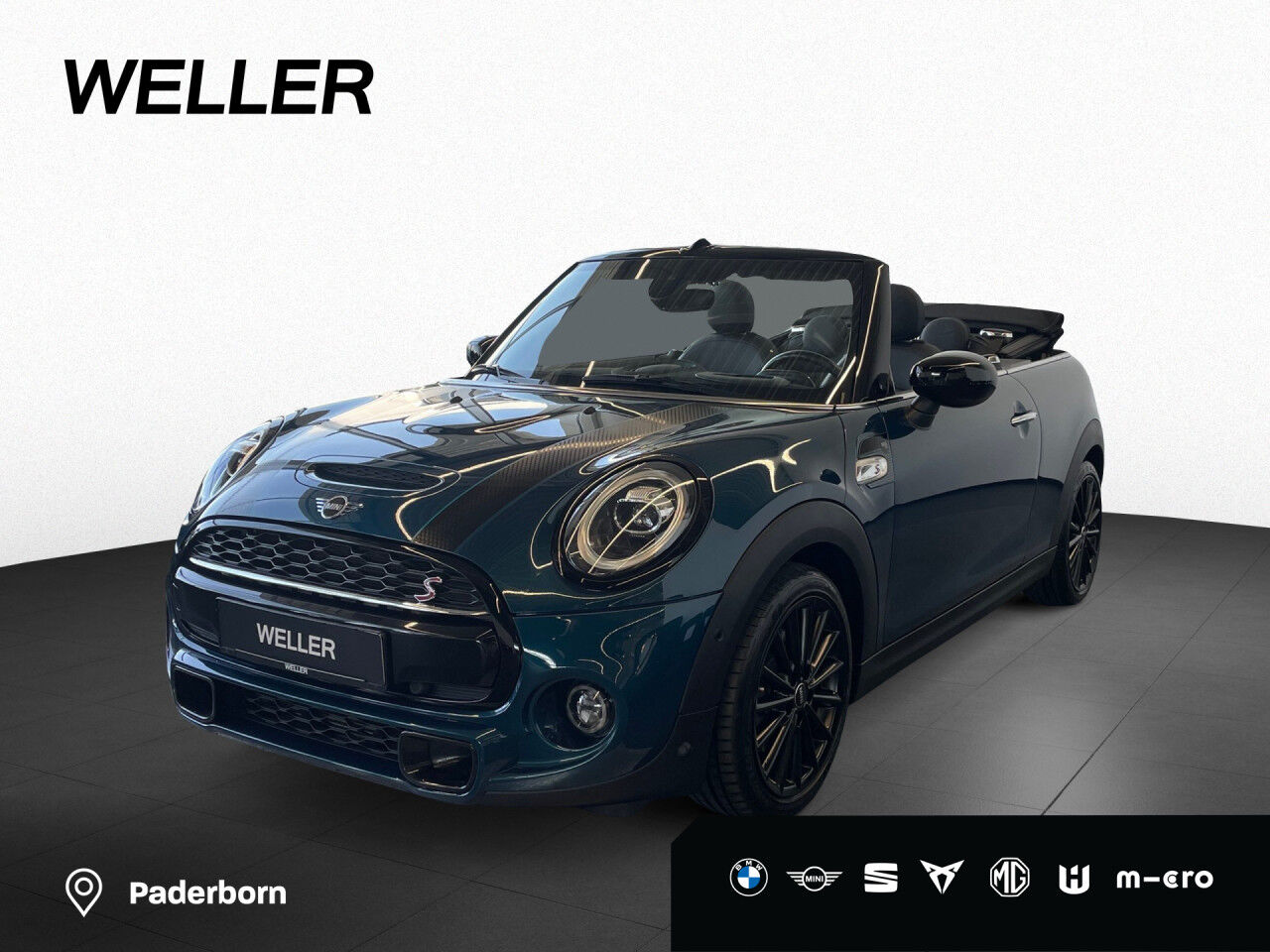 MINI Cooper S Cabrio Sidewalk LED,Nav,Kam,ACC,SHZ,HuD