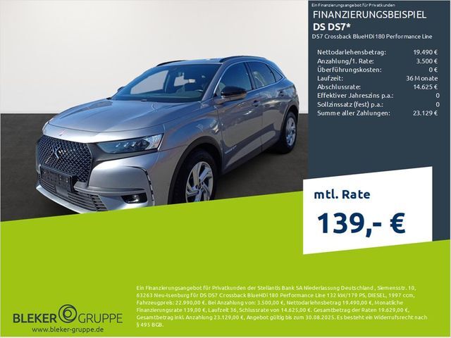 DS Automobiles DS7 Crossback BlueHDi 180 Performance Line