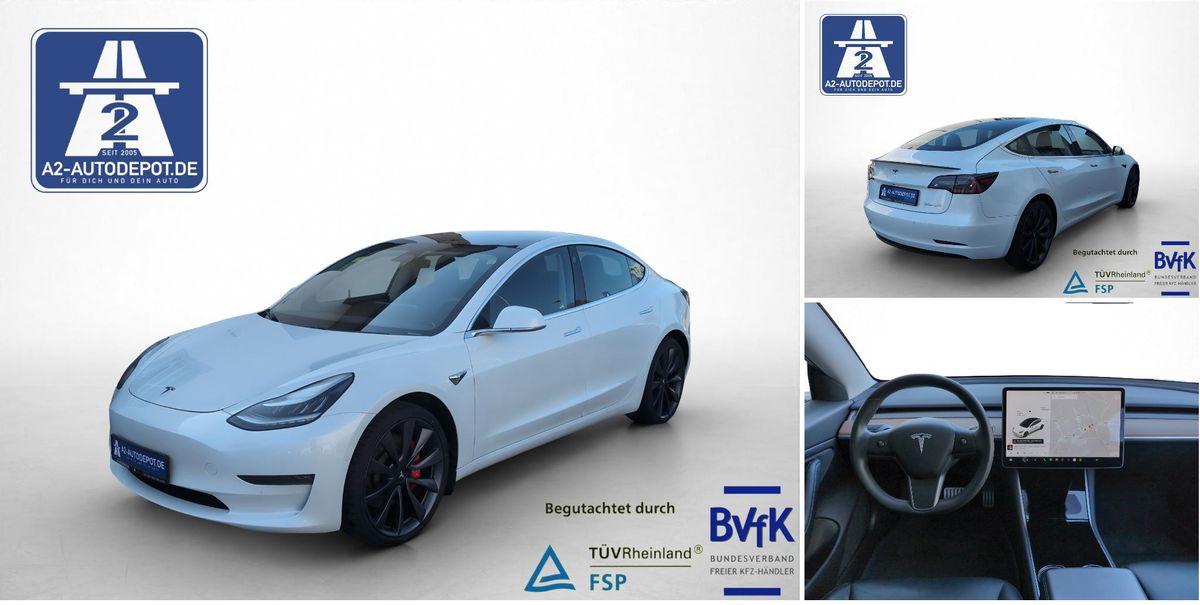 Tesla Model 3 Performance AWD PANO 1HAND MWST
