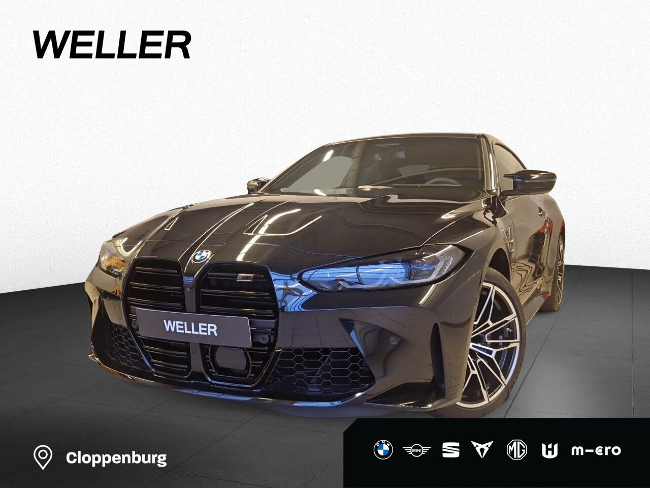 BMW M4 Competition. Coupé Innov. H/K ACC 360° 19/20"
