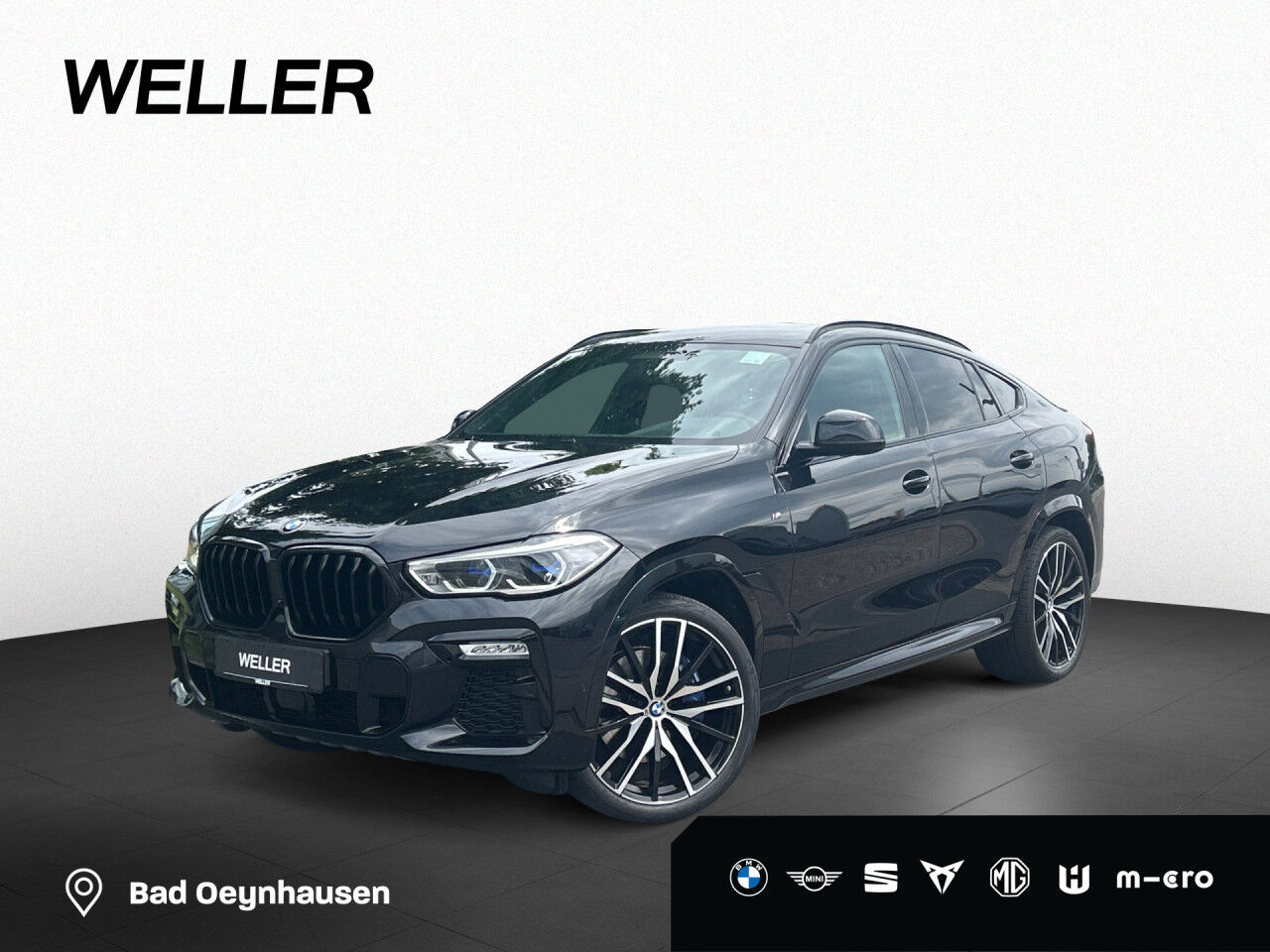 BMW X6 xDr30d 22" AHK Pano KomfSi StHz DAPro KAM H/K