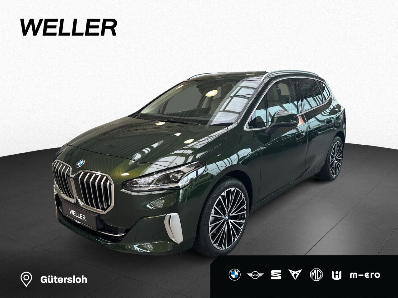 BMW 220i Active Tourer Leasing ab 599,- Luxury AHK H&K
