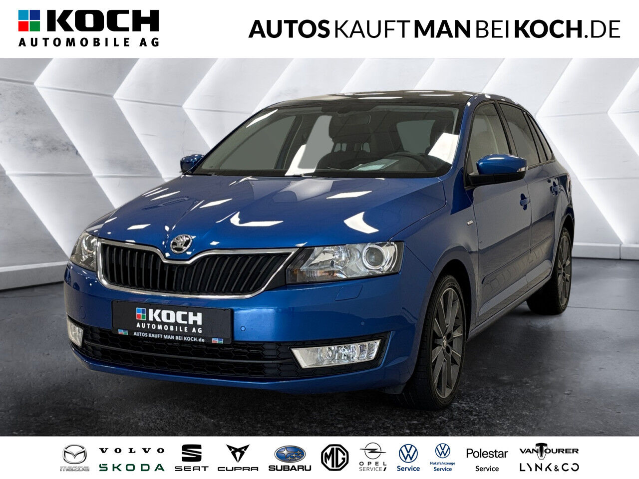 SKODA Rapid Spaceback 1.2 TSI Drive AHK Rückfahrkamera