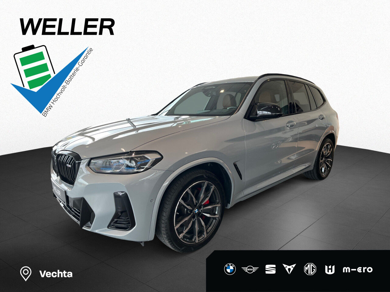 BMW X3 M40d HUD PDC Laser Ad.LED AHK H/K Shzg Pano 20