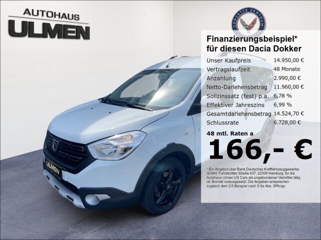 Dacia Dokker Stepway Plus 1.3 TCe 130 EU6d-T Navi R-Ca