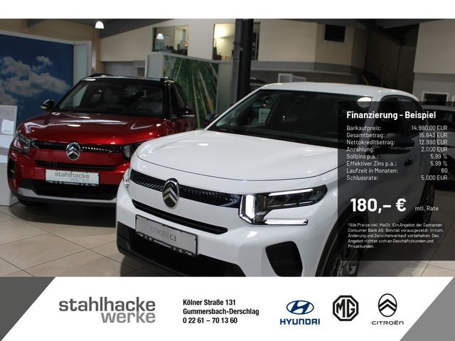 Citroen C3 Turbo 100 S&S You